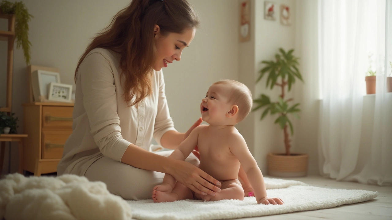 Jak masáž kojenců a batolat může pomoci při rýmě a nachlazení | Průvodce a tipy