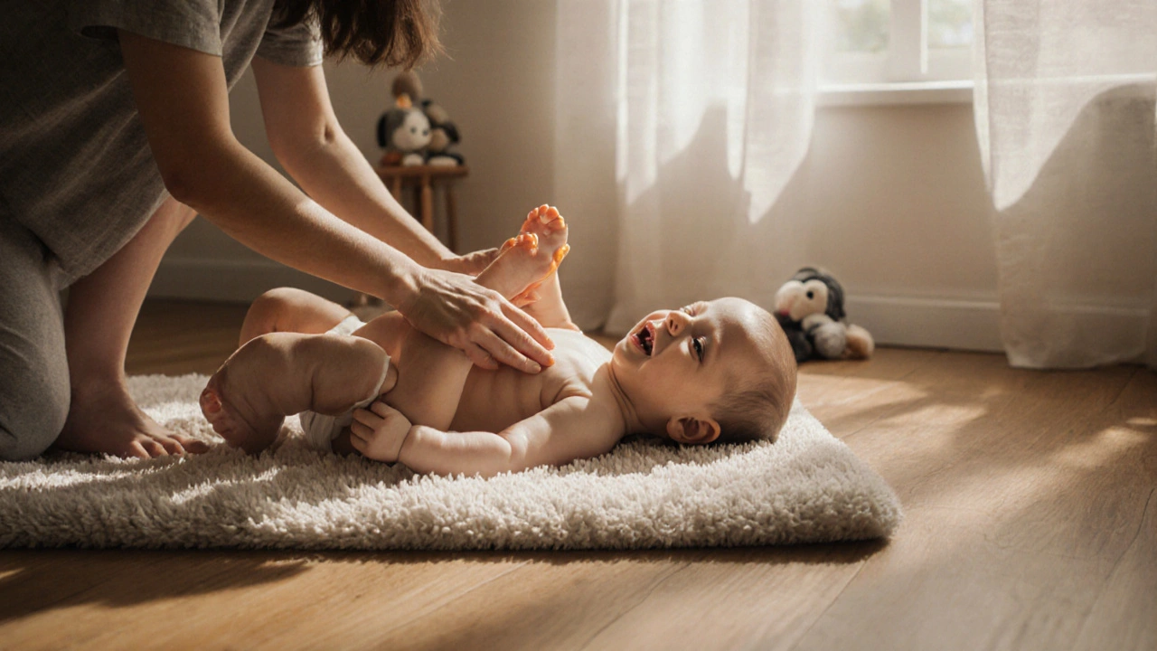 Jak masáže kojenců a batolat podporují jejich motorický vývoj