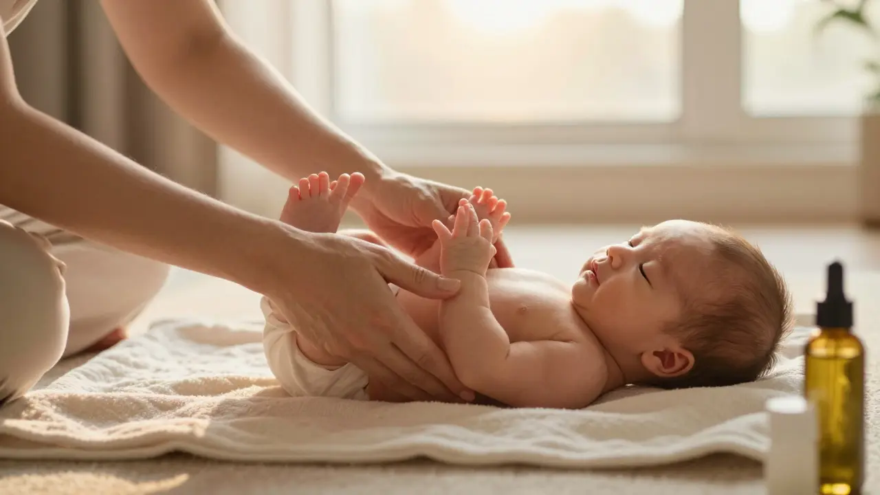 Masáž kojenců a batolat: jak na to, kdy na to a proč to má smysl