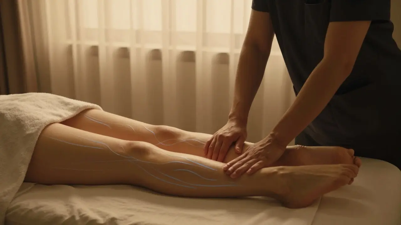 Lymfatická masáž: klíč k relaxaci a zdraví