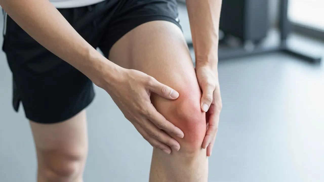 Skokanské koleno: Příčiny, léčba a pomoc pomocí tejpování