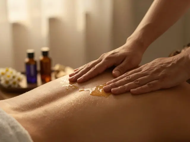 Aromaterapeutická masáž: Úleva od bolesti zad a relaxace